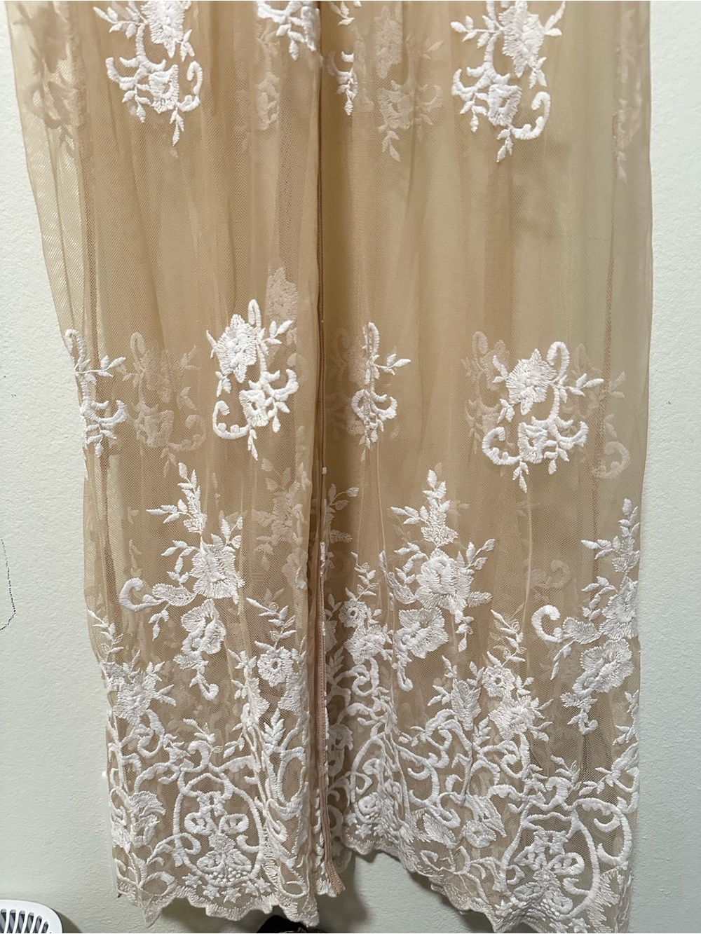 Forever21 floral embroidered sheer kimono duster cardigan - Picture 6 of 6
